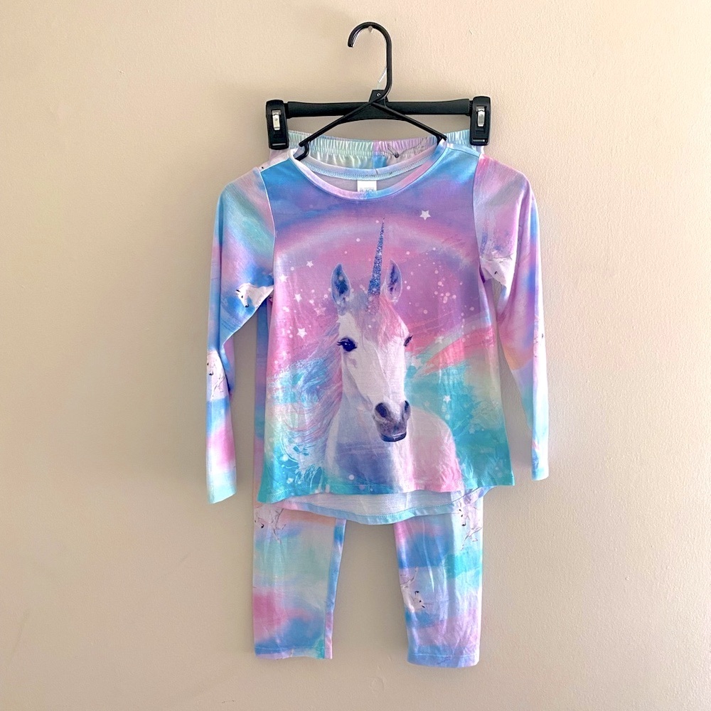 ✨NWOT The Children's Place unicorn PJ set✨